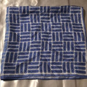 Coach silk scarf